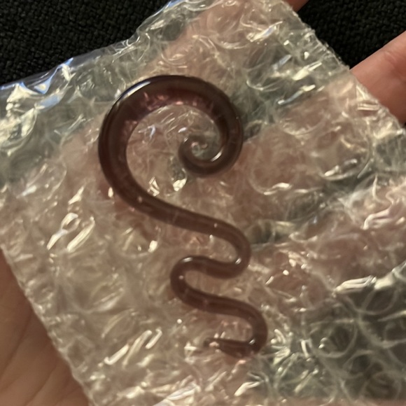 NWT CULTure | Pair of Plum Glass Tapers - 2g - Picture 4 of 6